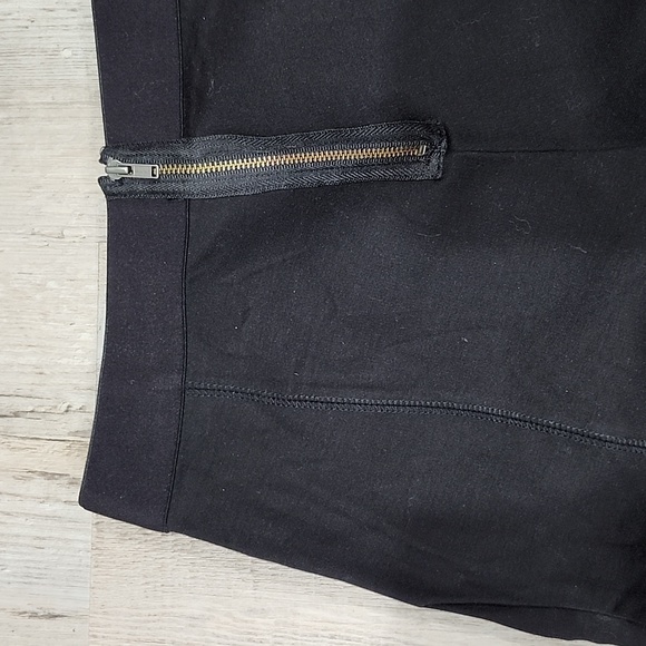 J. Crew Black Pixie Pant, 4 Regular, Stretch, Back Zip, Back Seams, Work Party - Picture 9 of 9